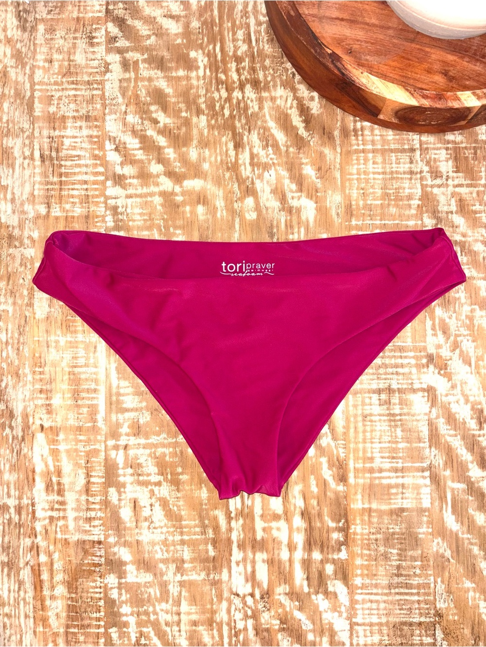 Tori Praver Women’s Raspberry Bikini Bottom